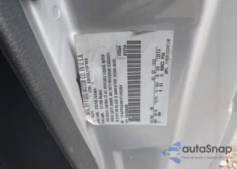 2001 Ford Mustang z USA, uszkodzony, nr VIN 1FAFP40481F190084